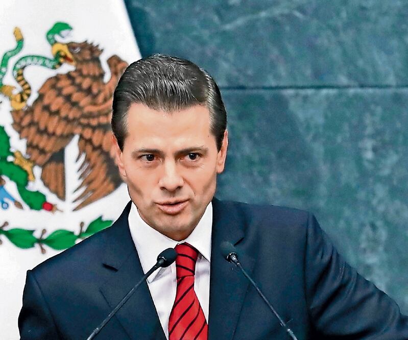 La SFP solicitó a la Comisión Nacional Bancaria y de Valores una revisión de todos los movimientos en cuentas del expresidente Enrique Peña Nieto. Foto: ARCHIVO EL UNIVERSAL