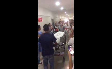 Despiden con aplausos a joven de 25 años que donó sus órganos y salvó la vida de 7 personas 