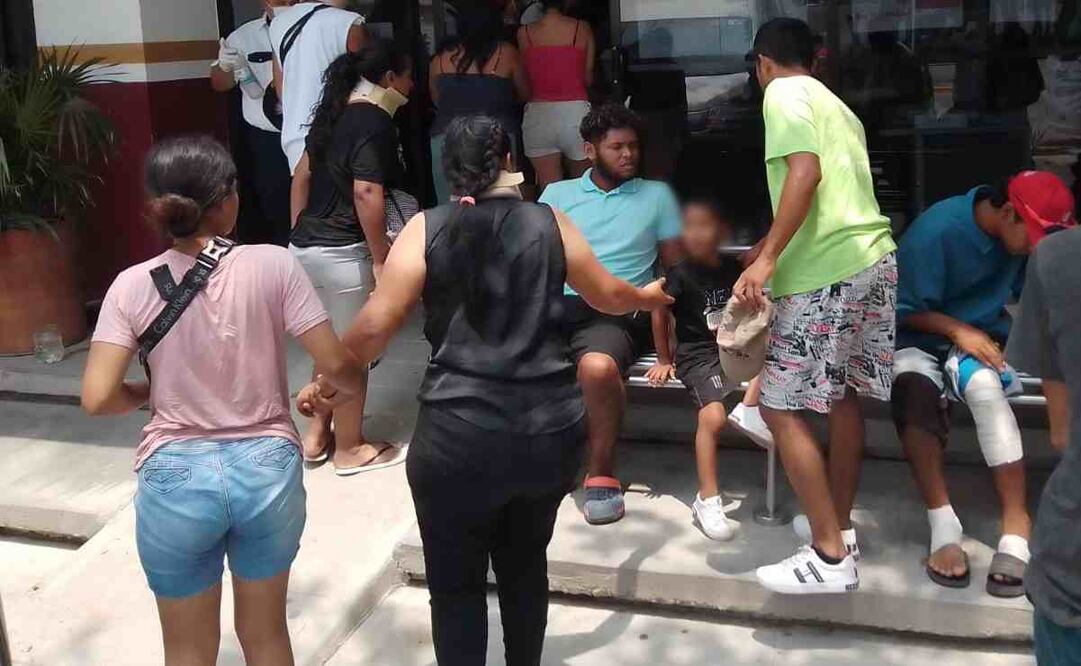 Los migrantes sobrevivieron al atropellamiento masivo del pasado 29 de agosto. Foto: Especial