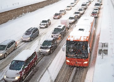 Temporal de nieve desata caos en Austria y Alemania