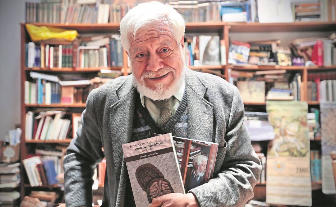 Adolfo Castañón. Foto: Ernesto Álvarez/ EL UNIVERSAL