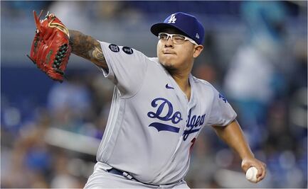 Julio Urías destaca ante Miami y llega a 11 triunfos en la temporada