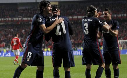 Atlético le pega de visita al Benfica de Jiménez