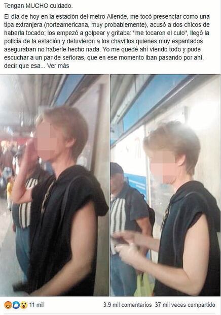 Denunció acoso en Metro; terminó acusada de extorsionar hombres