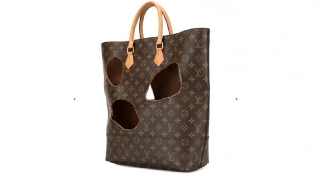 Louis Vuitton vende bolso de segunda mano con agujeros