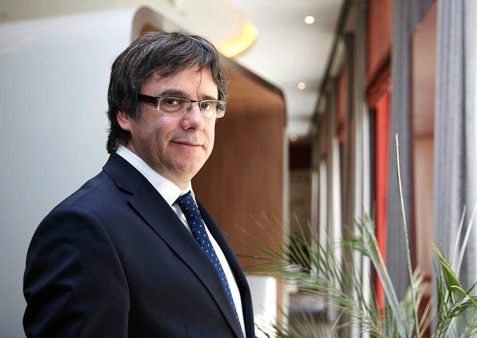 El ex presidente catalán Carles Puigdemont (Foto: EFE)