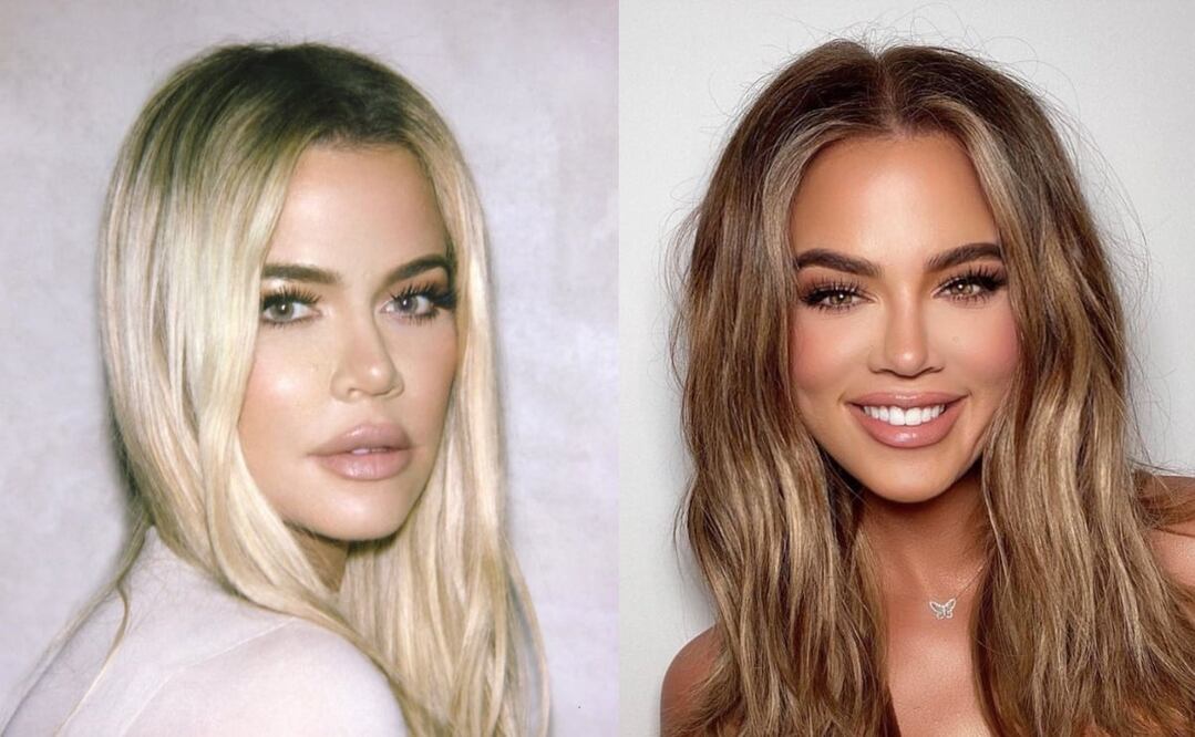A través de Instagram, la menor de las kardashian muestra su cambio radical. Foto: Instagram @khloekardashian