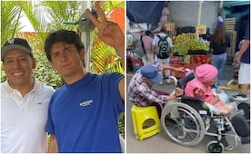 Yulay y Alexis Omman se reúnen en Oaxaca; ayudan a adultos mayores que se viralizaron en redes