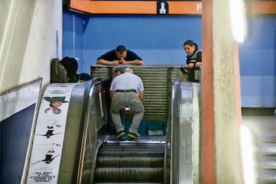Indaga Metro acto “premeditado” en accidente en escaleras eléctricas en estación Polanco de Línea 7