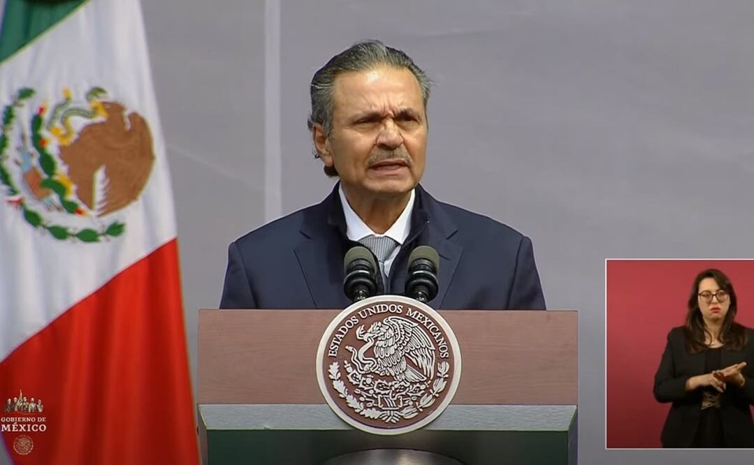 Foto: Captura tomada de transmisión de Presidencia
