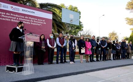 Inicia entrega de toallas sanitarias gratuitas a estudiantes en Edomex