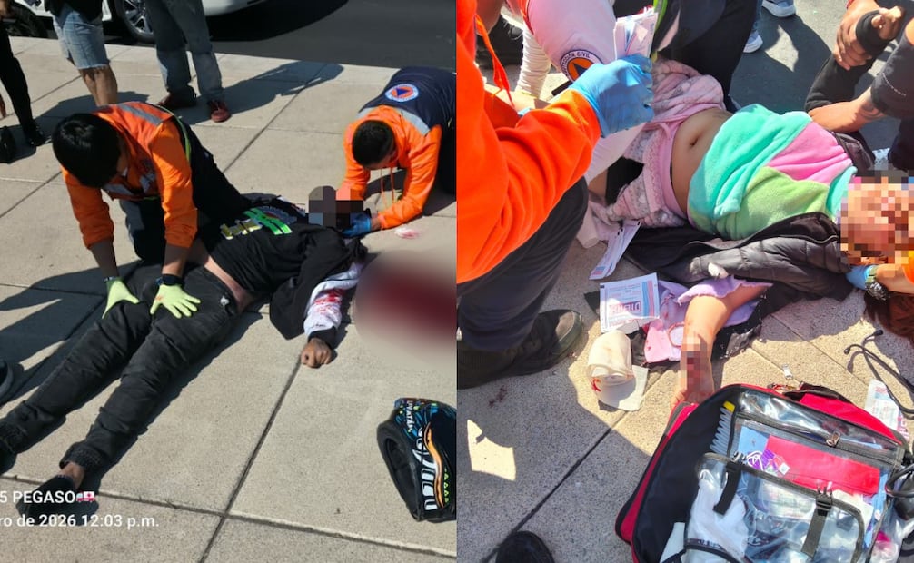 Tres personas resultan lesionadas en hechos distintos de tránsito; entre ellos un menor de edad.
Foto: Especial.