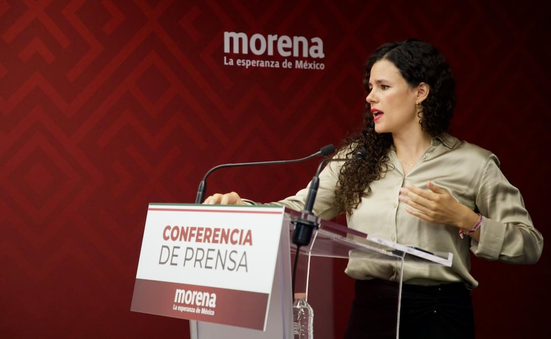 Luisa María Alcalde Luján, dirigente nacional de Morena. Foto: Especial