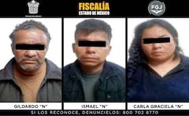 Caen tres personas por su presunta participación en un doble homicidio en Zumpango; estarían ligados al CJNG
