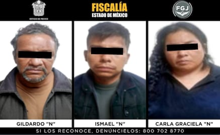 Caen tres personas por su presunta participación en un doble homicidio en Zumpango; estarían ligados al CJNG