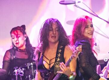 Rocksi Glam, de Las Ultrasónicas, habría sostenido una relación con la baterista; su esposo era el mánager de la banda: dice Bombo