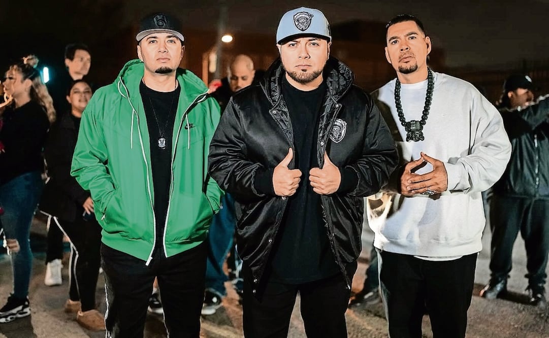 Los hermanos García: DJ Payback García (Javier), El Chivo (Eduardo) y Skribe (Manuel) se convirtieron en un referente del hip-hop latino. Foto: Kinto Sol
