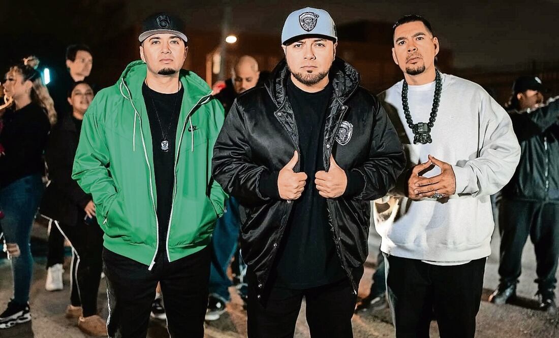 Los hermanos García: DJ Payback García (Javier), El Chivo (Eduardo) y Skribe (Manuel) se convirtieron en un referente del hip-hop latino. Foto: Kinto Sol
