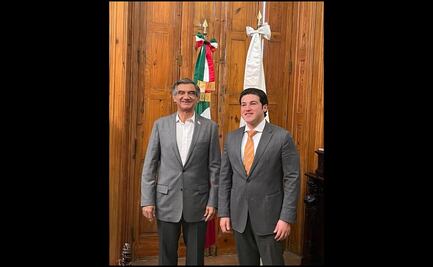 Américo Villarreal acuerda con Samuel García formar mesas de trabajo para tema del agua