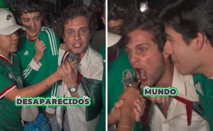 Tremenda borrachera, pero con causa; aficionado se vuelve viral por dar un mensaje social en plena fiesta