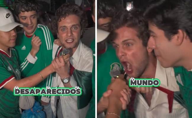 Tremenda borrachera, pero con causa; aficionado se vuelve viral por dar un mensaje social en plena fiesta