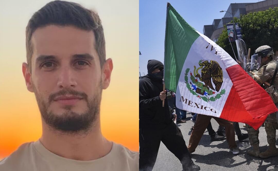 Adrián Marcelo reaccionó ante las movilizaciones en L.A. Foto: redes Sociales / AP