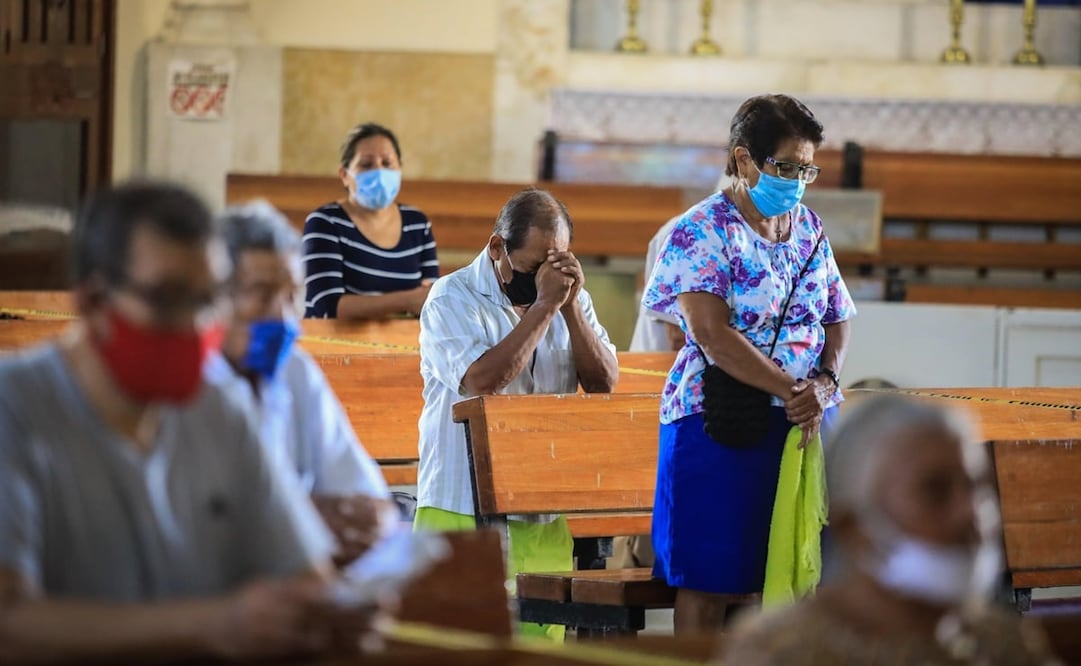 Iglesias abiertas en Acapulco, ante la "nueva normalidad" (Foto: EFE)