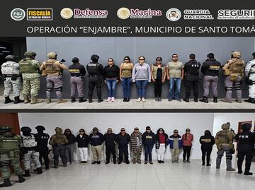 Operativo Enjambre: Detienen a 15 personas por obstruir captura del presidente municipal prófugo de Santo Tomás de los Plátanos