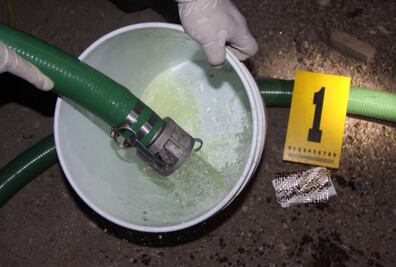 Decomisan en Veracruz 11 mil litros de gasolina robada