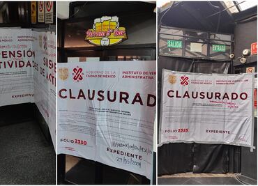 Tras operativo en alcaldía Cuauhtémoc, clausuran 3 bares