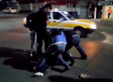 Graban detención ciudadana de dos presuntos ladrones en Veracruz