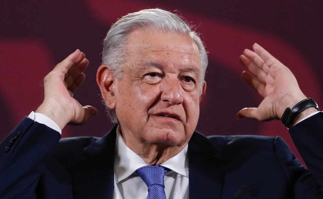 “Sí lo voy a ver el domingo", dijo López Obrador sobre el segundo debate presidencial. Foto: EFE