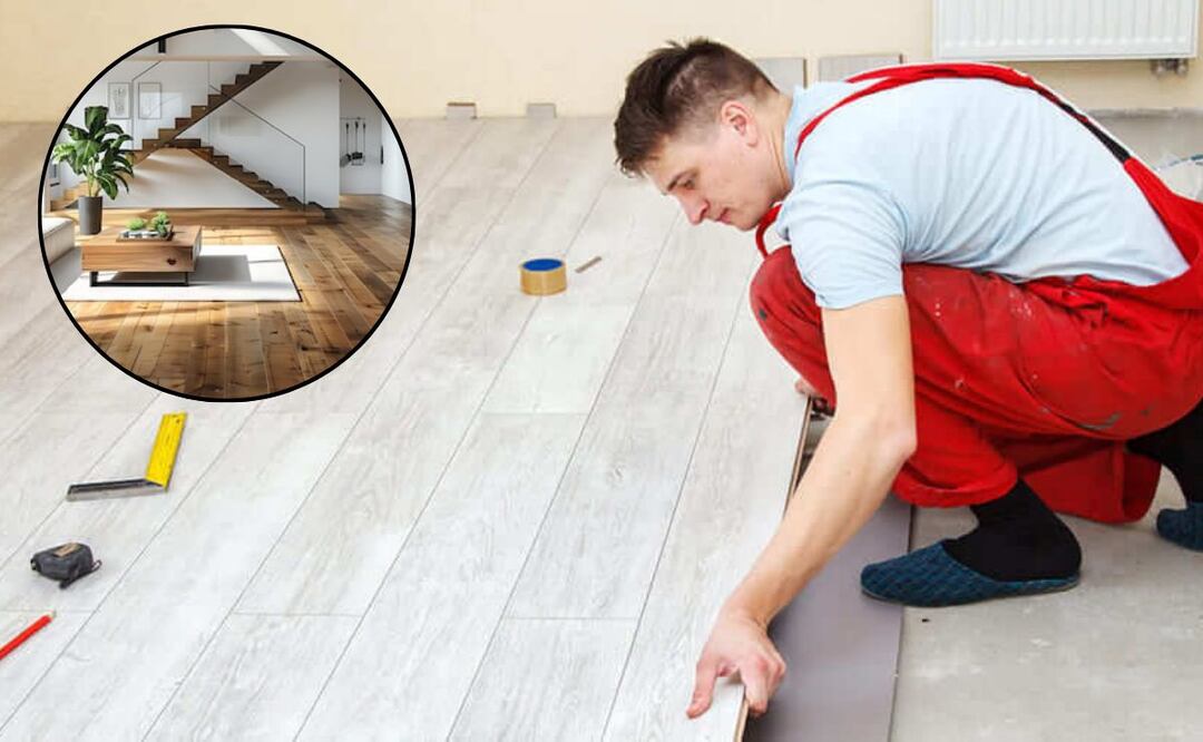 Si buscas una solución económica y rápida, los pisos flotantes son una excelente opción. Fuente: Freepik.