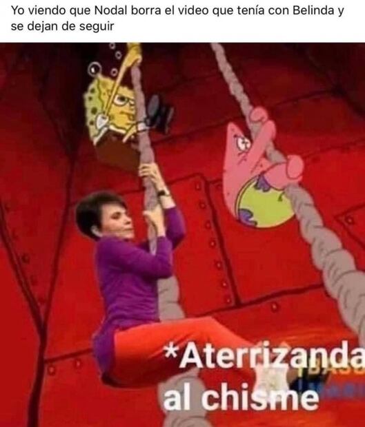 Adiós amor me voy de ti… le llueven los memes a Christian Nodal y Belinda