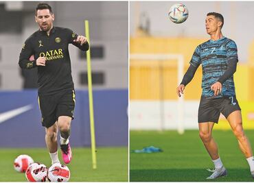 Messi y Cristiano se topan de nuevo