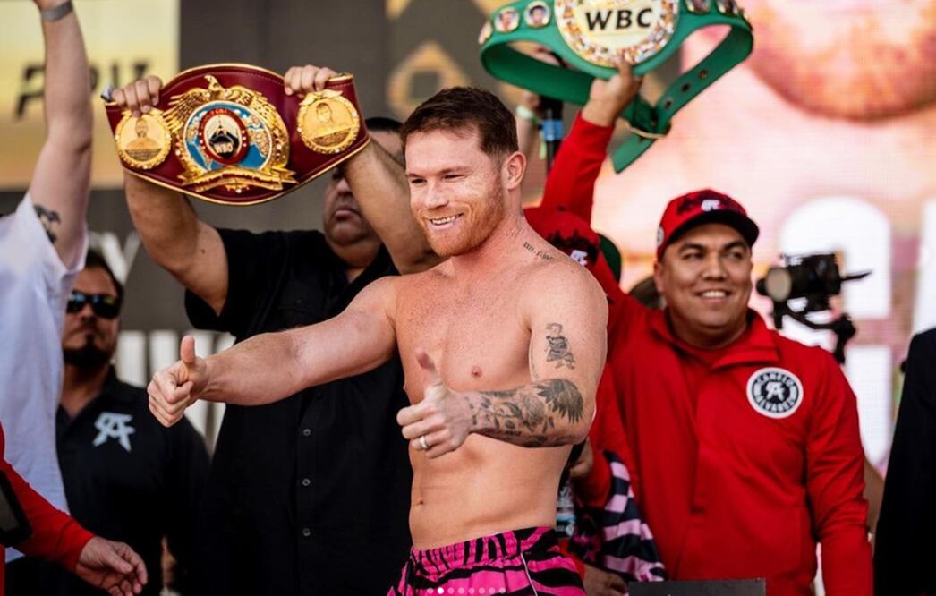 Foto: Instagram de Canelo Álvarez 