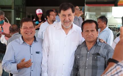 Fernández Noroña lamenta asesinato de Hipólito Mora y asegura que no quedará impune