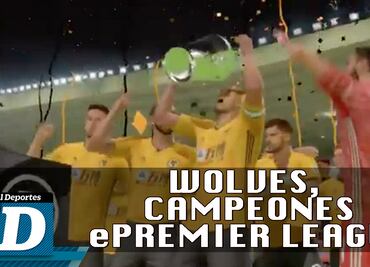 Wolverhampton se corona con gol de Raúl Jiménez en la ePremier League