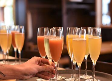 3 cocteles con vino espumoso para el brunch