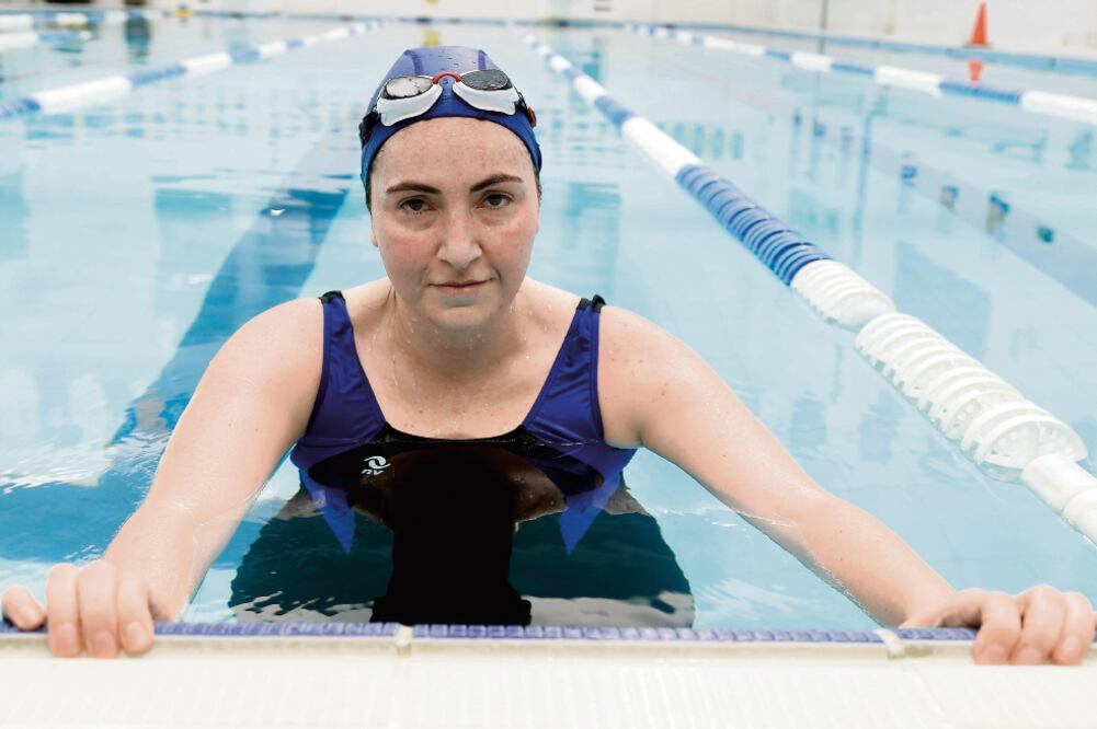 Hetel Rodríguez encontró una nueva esperanza en la natación para seguir con una vida normal y productiva (AGUSTÍN SALINAS. EL UIVERSAL)
