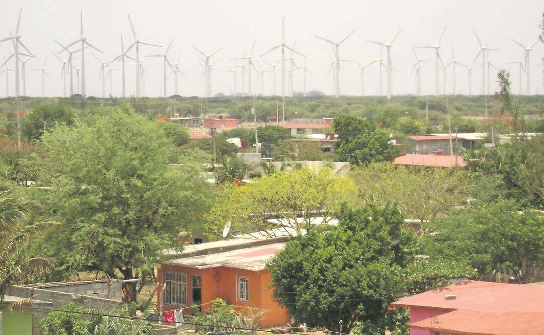 La empresa española Iberdrola se encarga del parque eólico La Venta III en Oaxaca. Foto: ARCHIVO EL UNIVERSAL
