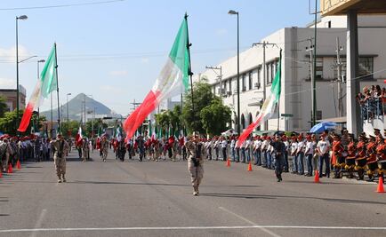 Participan mas de 2 mil en Desfile Militar de Sonora