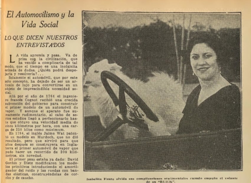 Las primeras mujeres que conquistaron el volante