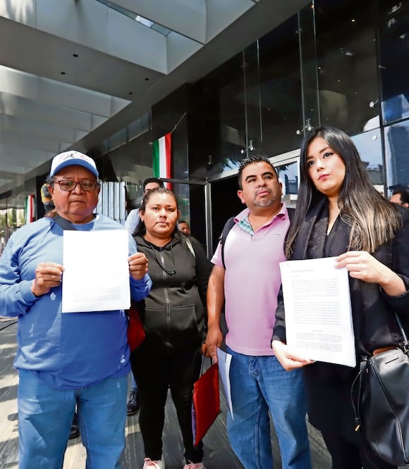 Los padres de la menor denunciaron ante la FGR. Foto: Berenice Fregoso / El universal