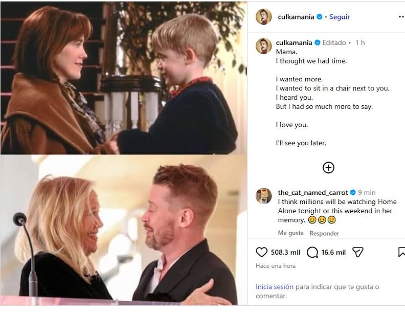 La estrella de Hollywood murió a los 71 años. Foto: Redes Sociales