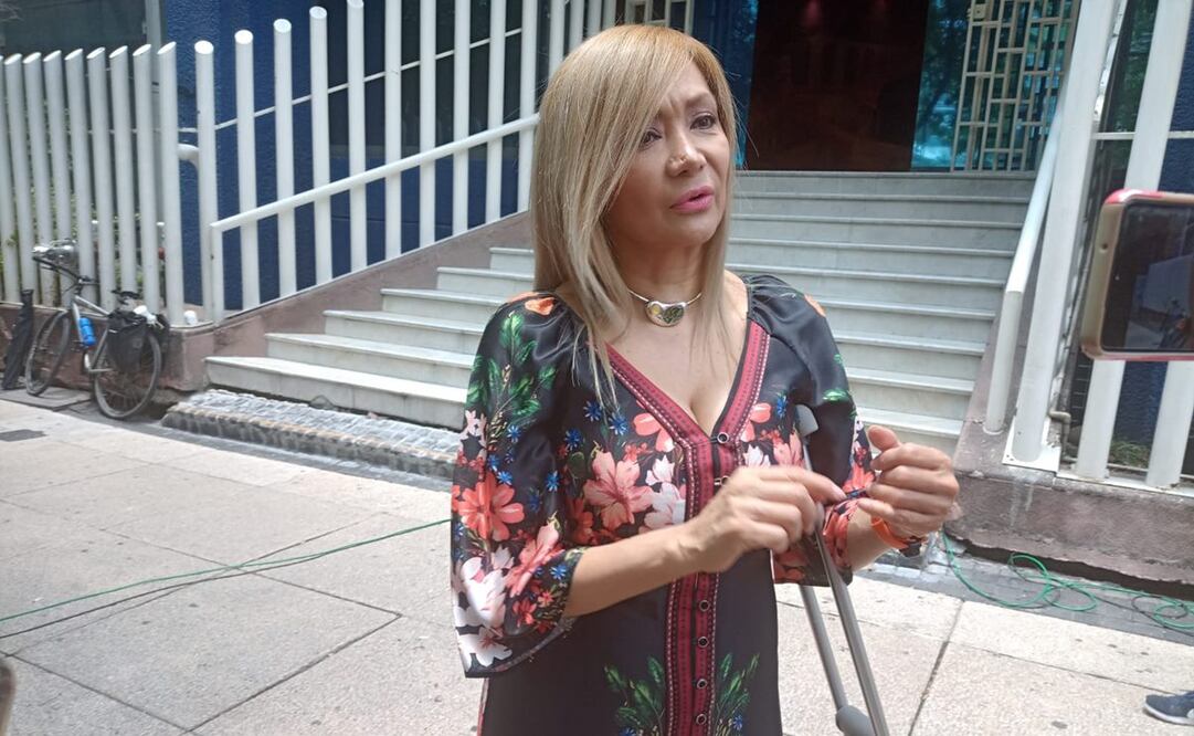 Aspirante a la presidencia Diana Rangél Flores acude a registro del Frente Amplio por México. Foto: Antonio López/EL UNIVERSAL