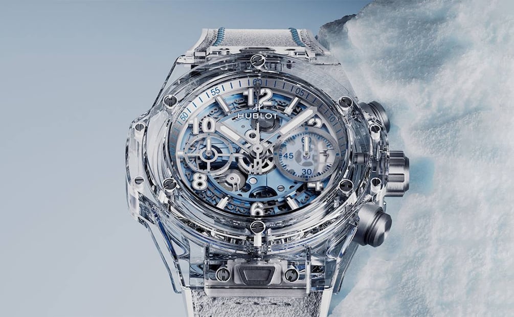 Hublot Big Bang Unico Winter Sapphire. Foto: Cortesía