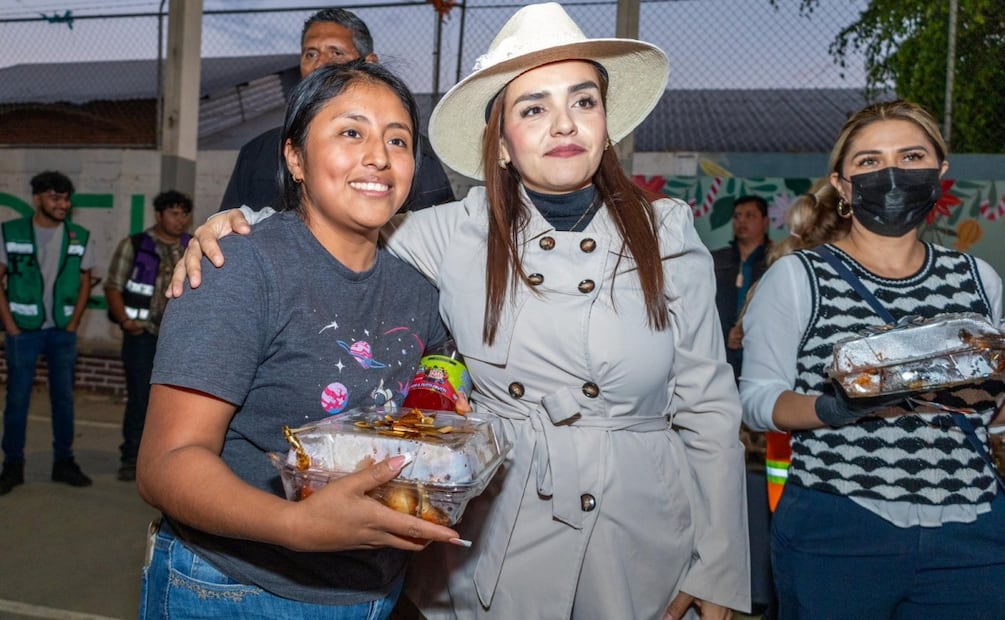 Yesenia Méndez Rodríguez, secretaria particular de Grecia Quiroz, alcaldesa de Uruapan, Michoacán (09/01/2026). Foto: Especial