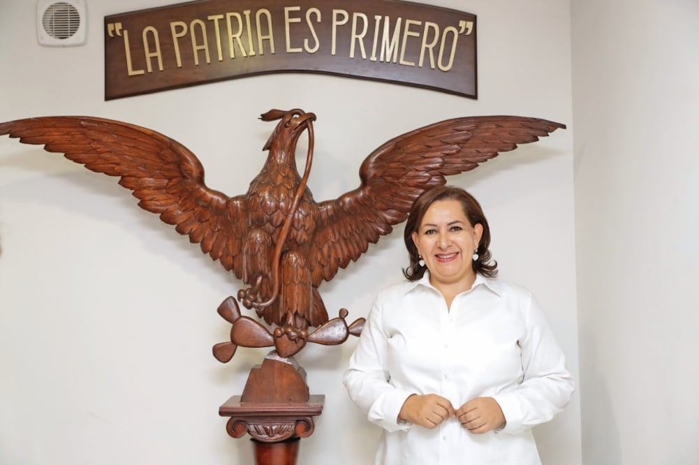 La diputada Lilia Gutiérrez reconoce que la figura del legislador está ligada a la corrupción y a la impunidad y eso le duele porque, asegura, no todos son iguales (IVÁN STEPHENS. EL UNIVERSAL)