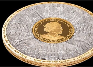 Reina Isabel II: Por aniversario luctuoso, crean lujosa moneda conmemorativa en Reino Unido
